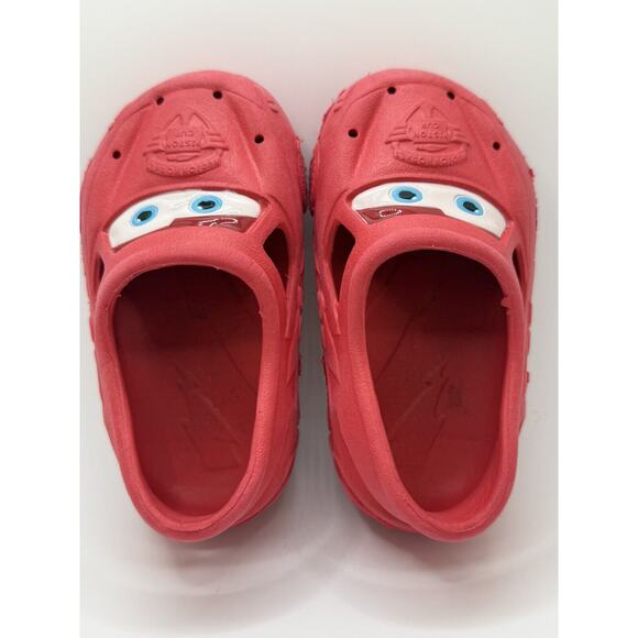 Disney Pixar Lightning McQueen Sandals Clogs Toddler 5/6 - Picture 3 of 4